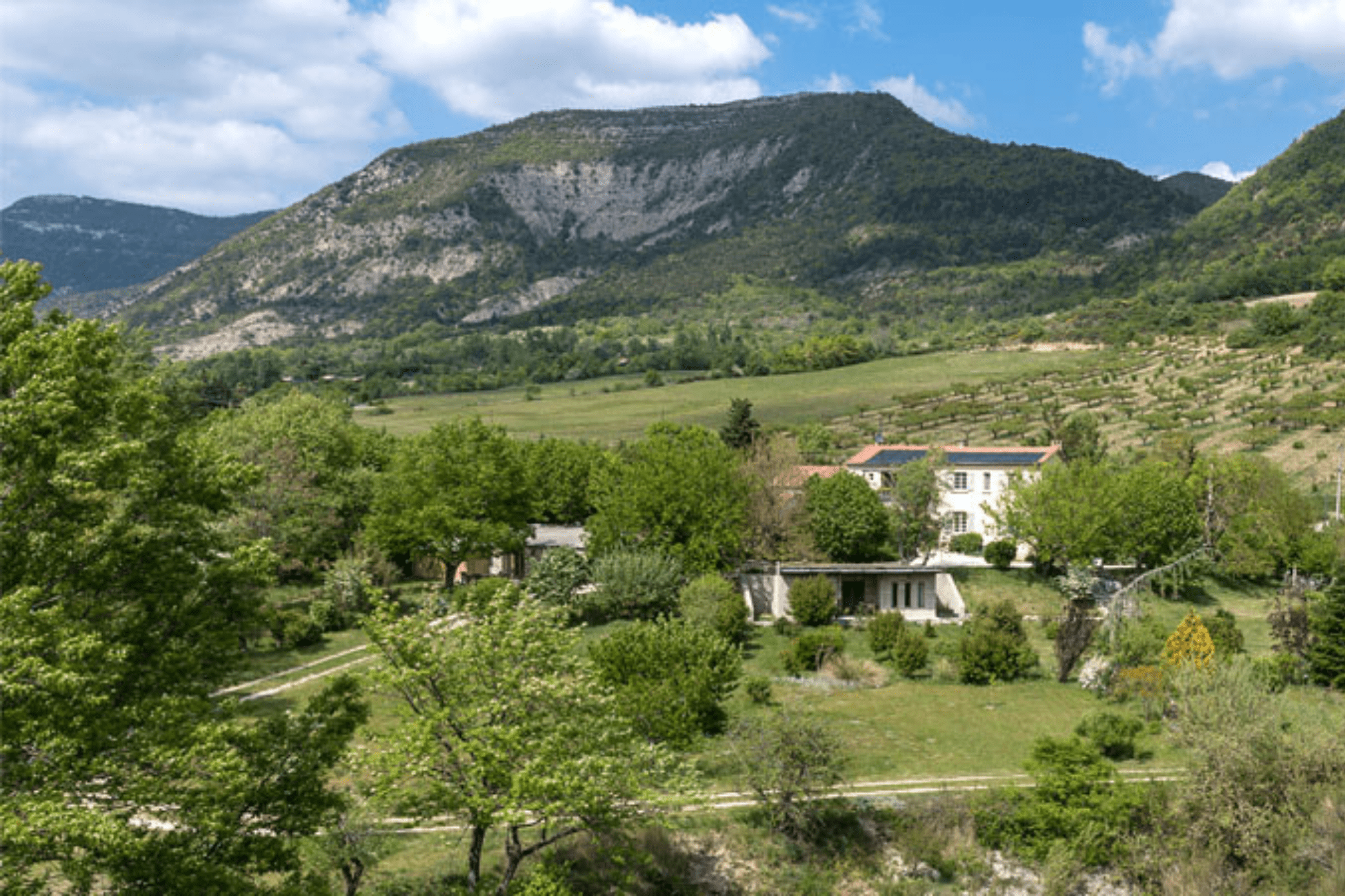 Paysage de La Roseraie