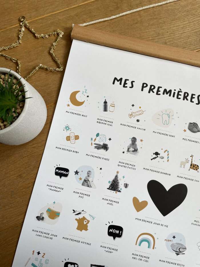 Affiche "Mes premières fois" à tamponner